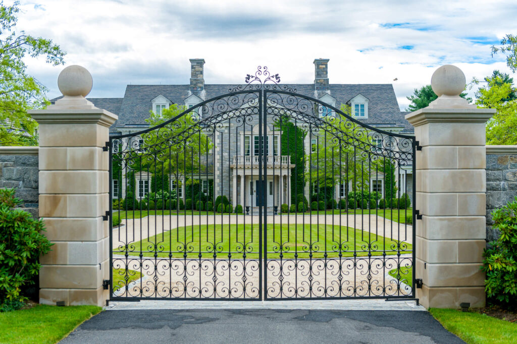 Custom decorative gate example